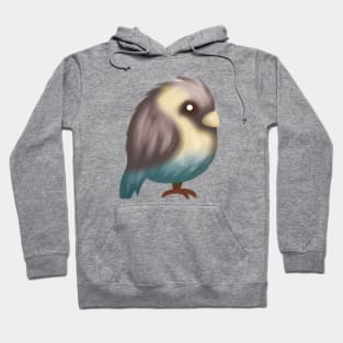 Cute Bird Drawing Hoodie